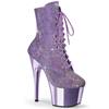 Pleaser - ADORE1020CHRS Bottes de plateforme, Pole dance chaussures - Violet Product image